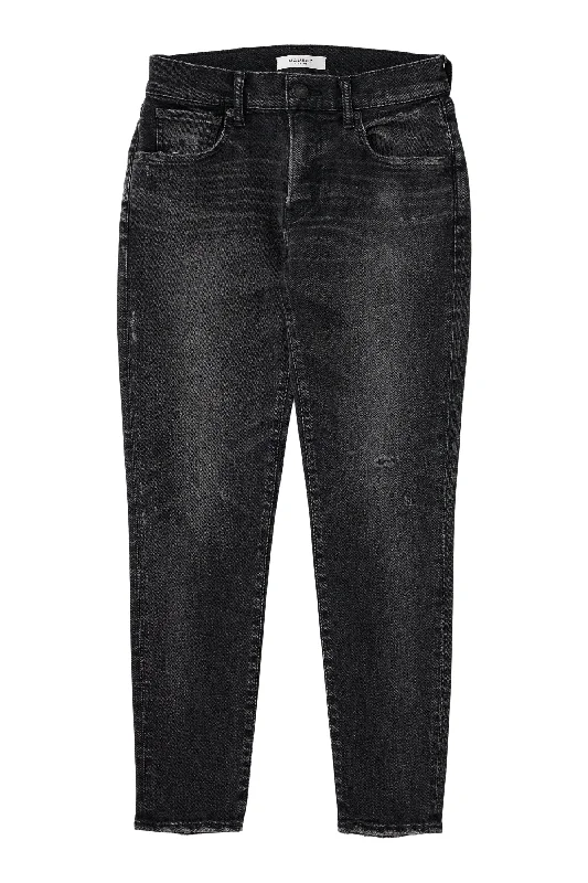 Moussy Denim Belver Skinny Jeans in Black