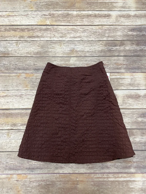 Brown Skirt Mini & Short Nine And Company, Size 4