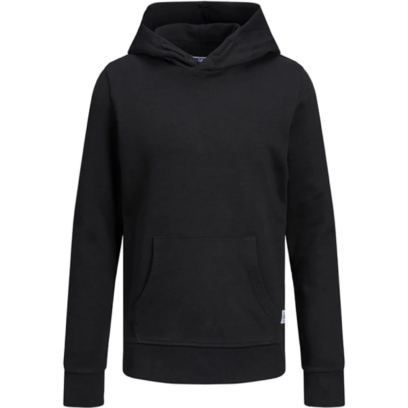 Jack & Jones Junior Black Basic Hoodie Noos