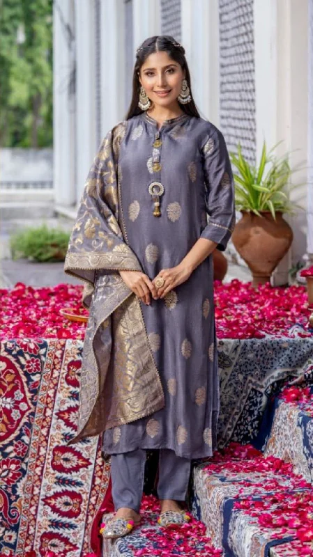 1006 Pure Jacquard Dola Exclusive Straight Cut Suit