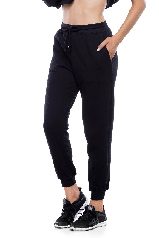 Basic Sweatpants -Black