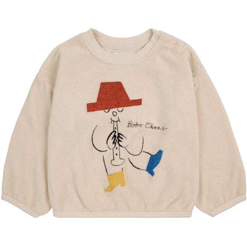 Bobo Choses White Magic Flute Sweatshirt