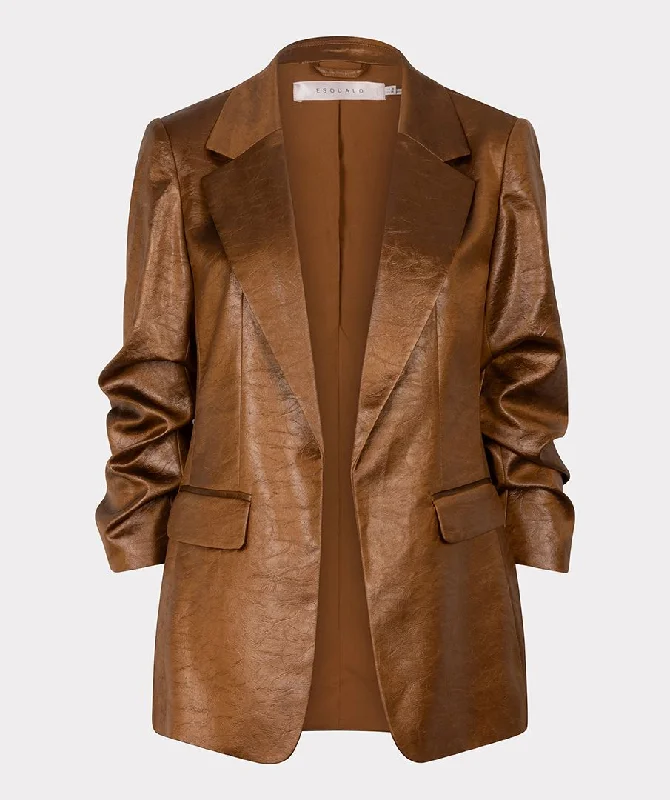 Metallic Blazer (Brandy)