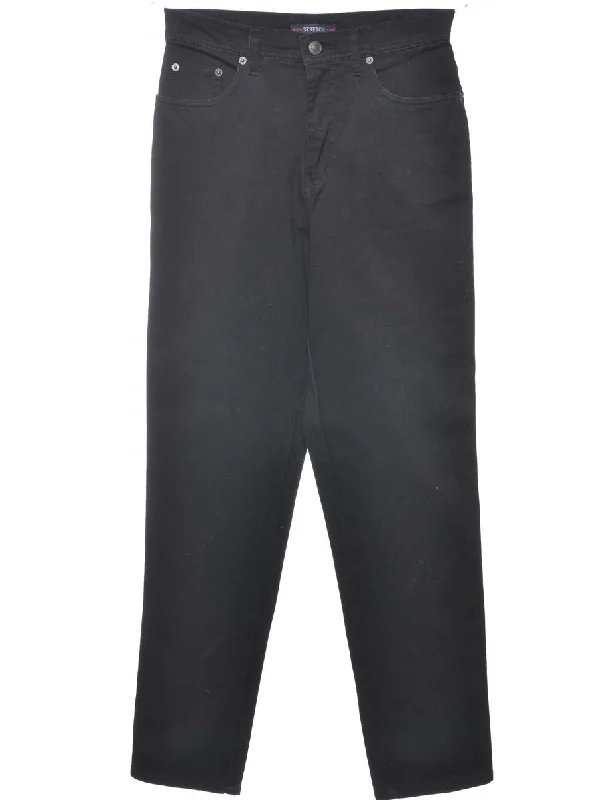 Bill Blass Black Tapered Jeans - W29 L30