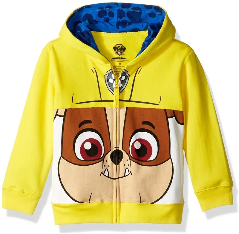 PAW Patrol Boys' Toddler Character Big Face Zip-up Hoodies