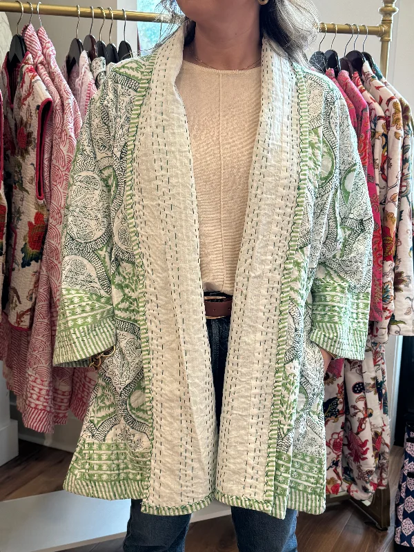 James Blanket Jacket (Green)