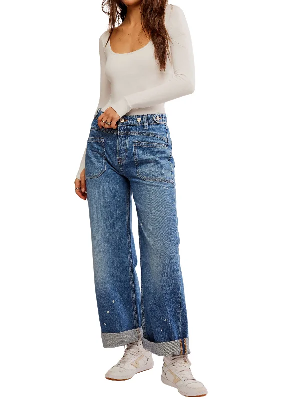 Free People Palmer Cuffed Jean