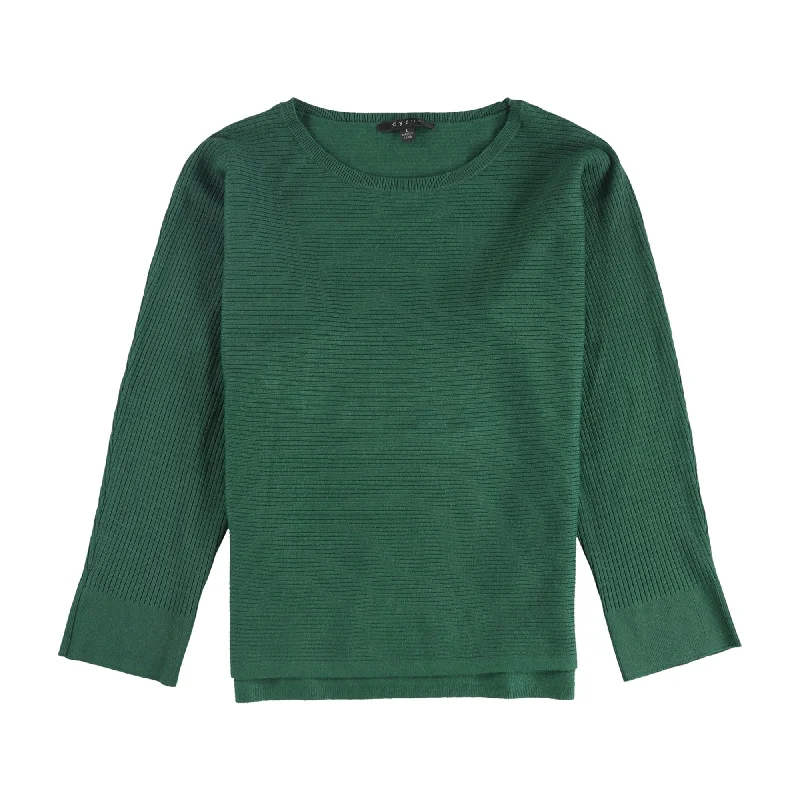 Cyrus Womens Ribbed Pullover Sweater, Green, Large