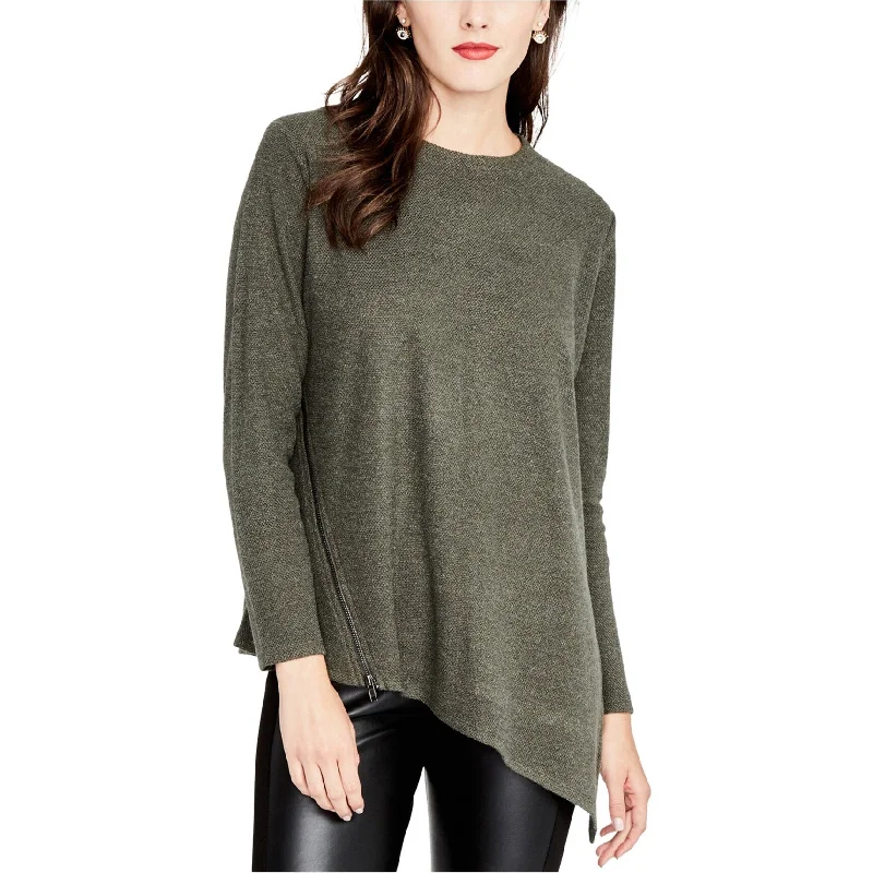 Rachel Roy Womens Betty Asymmetrical Pullover Sweater