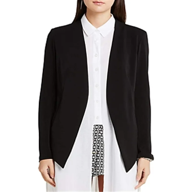 BCBGeneration Women's Open Front Blazer Black Size XX-Small