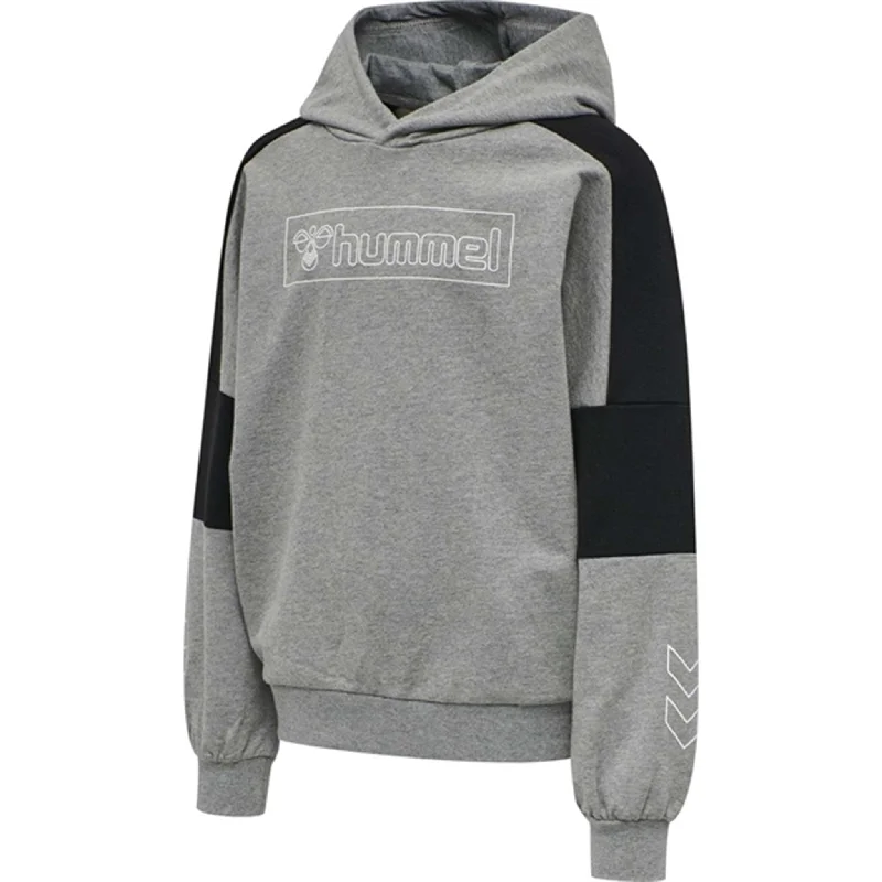 Hummel Medium Melange Boxline Hoodie