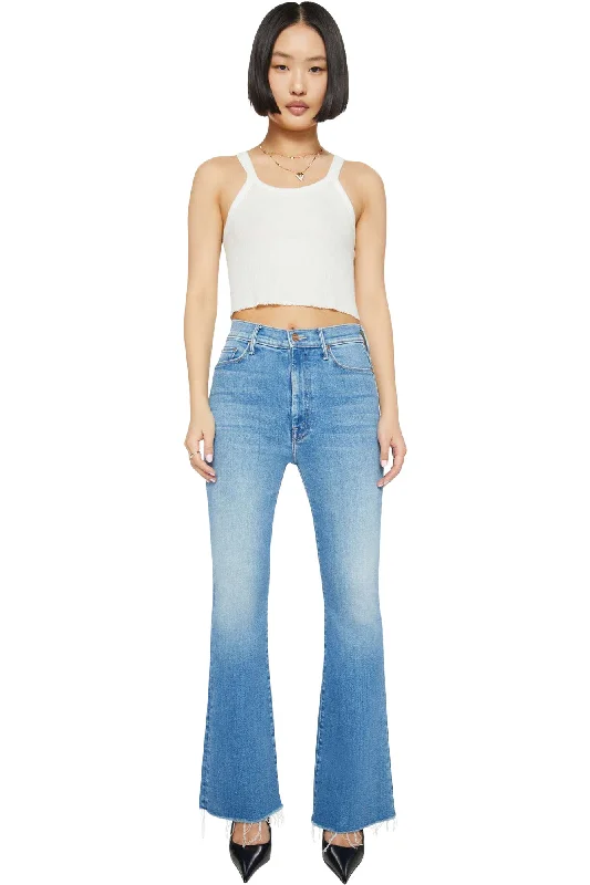 MOTHER Denim Lil Weekender Fray in Read Between the Lines