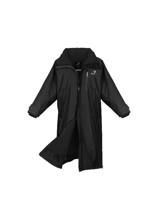 Evolution Women's | Thick Fleece | Stowaway Hood | Black/Black