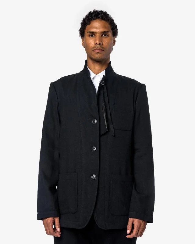 Reversible Franklyn Jacket in Black