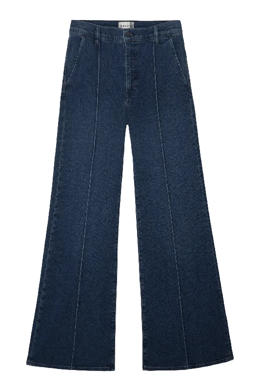 Frame Denim Pintuck Trouser in Highway