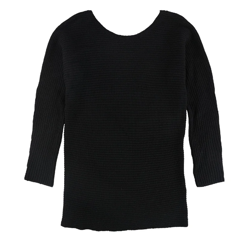 Bar Iii Womens Crisscross Pullover Sweater