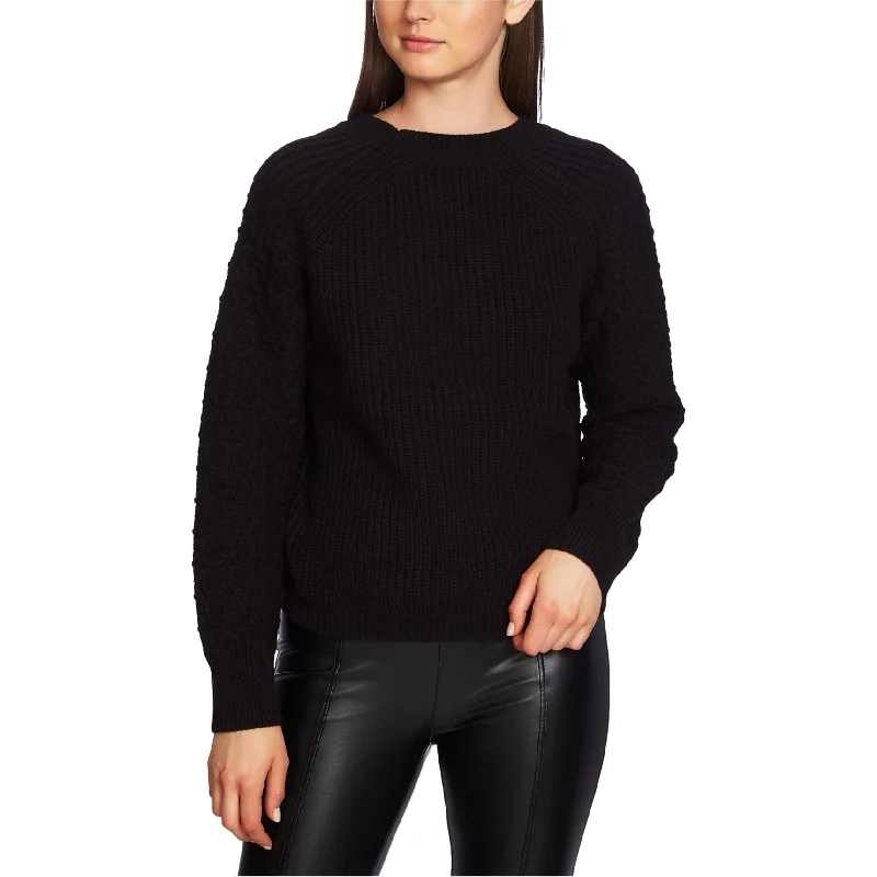 1.State Womens Texture Pullover Sweater