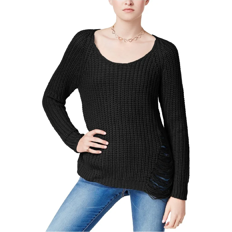 Planet Gold Womens Zip Back Pullover Sweater