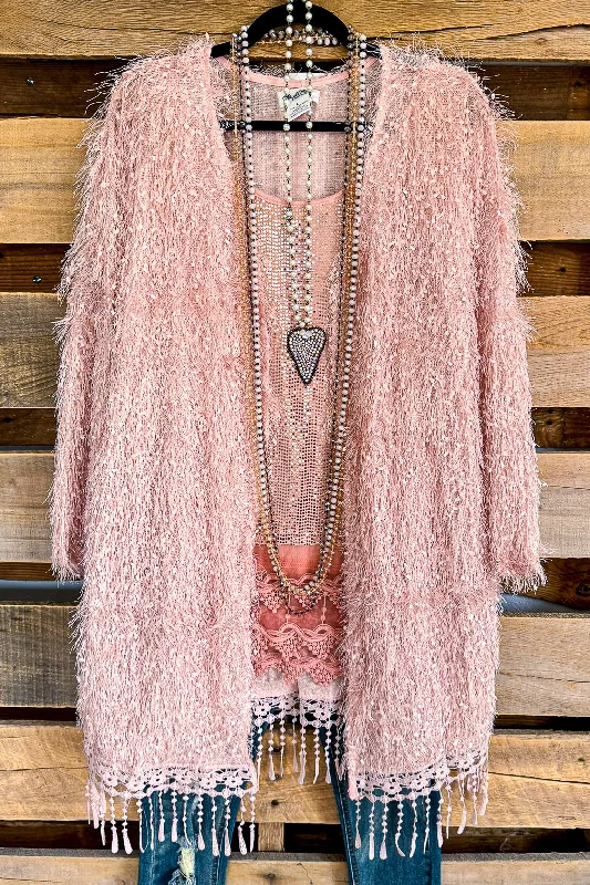 AHB EXCLUSIVE: When In Love Cardigan - Pink