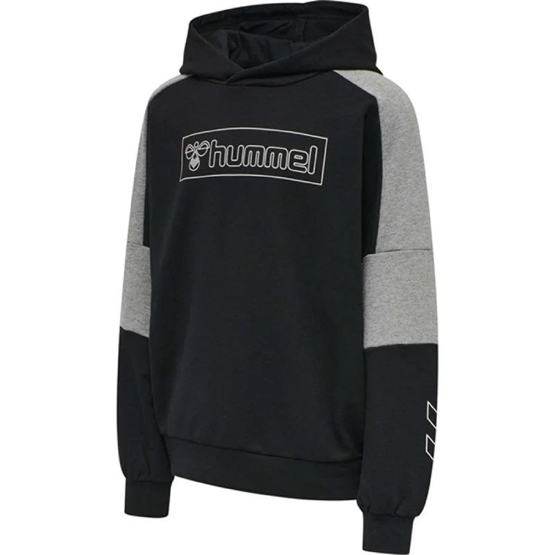 Hummel Black Boxline Hoodie