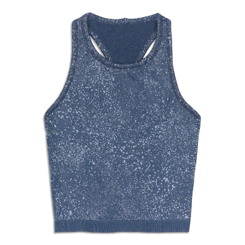 Ebb To Street Cropped Racerback Tank Top - Resale