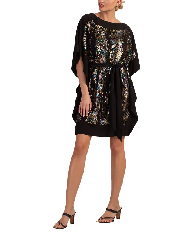 Trina Turk Prize Silk-Blend Dress