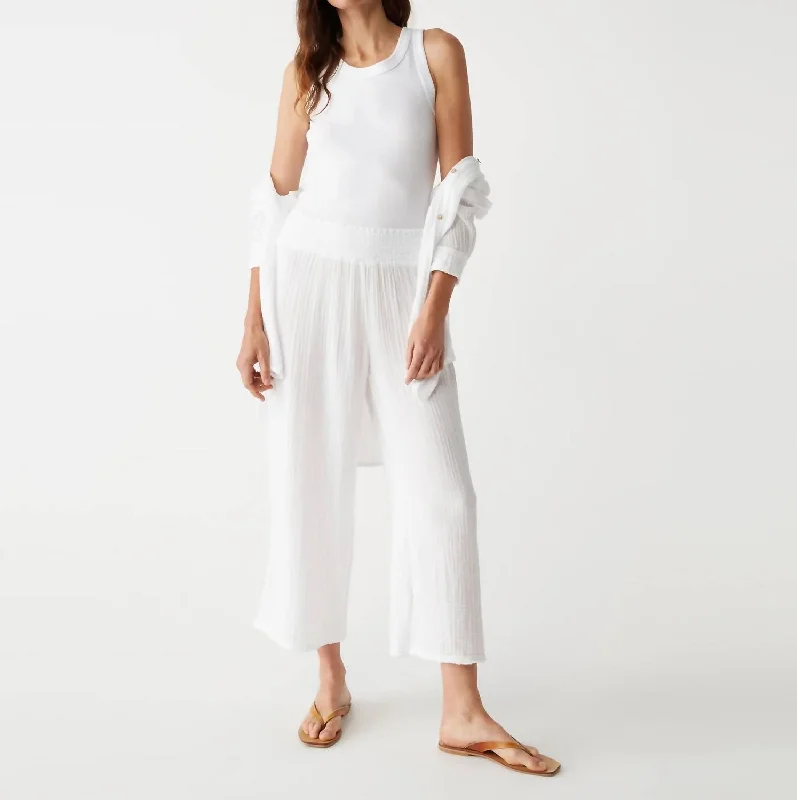 Women's Medina Pant In White