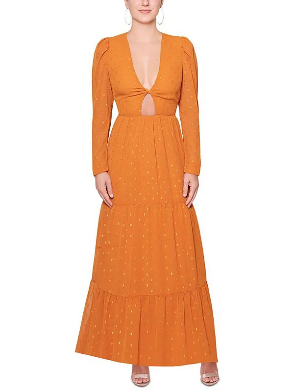 Womens Tiered Long Maxi Dress