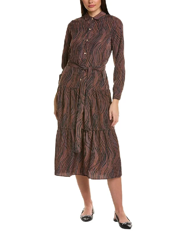 YAL New York Printed Shirtdress